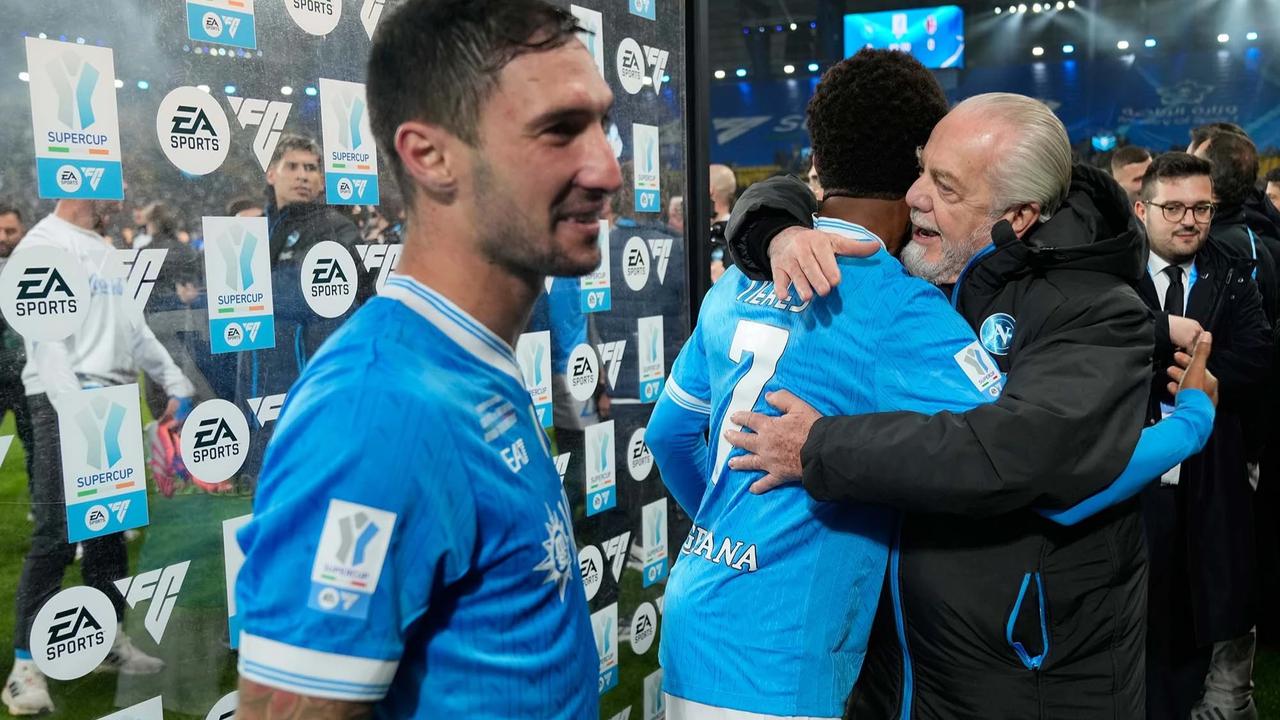 FOTO: Napoli Juara Piala Super Italia 2025