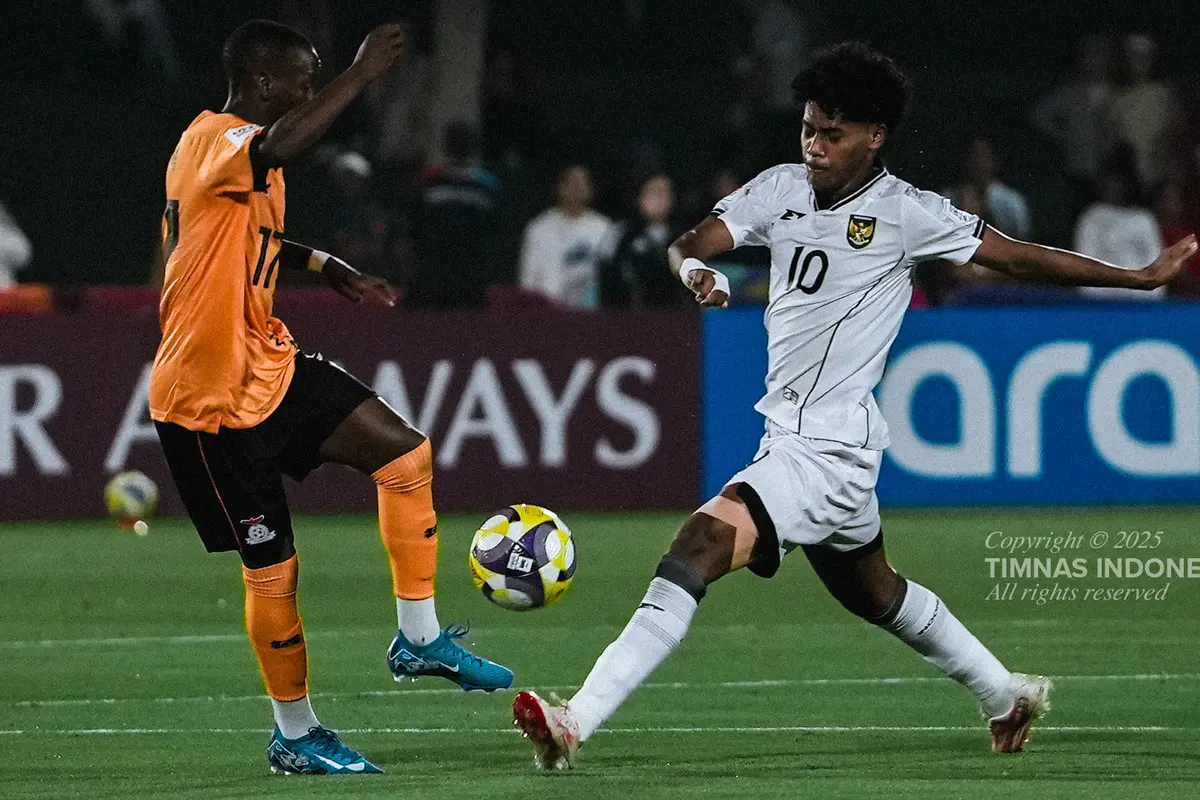 Fadly Alberto Hengga - Timnas Indonesia U-17 di Piala Dunia U-17 2025.