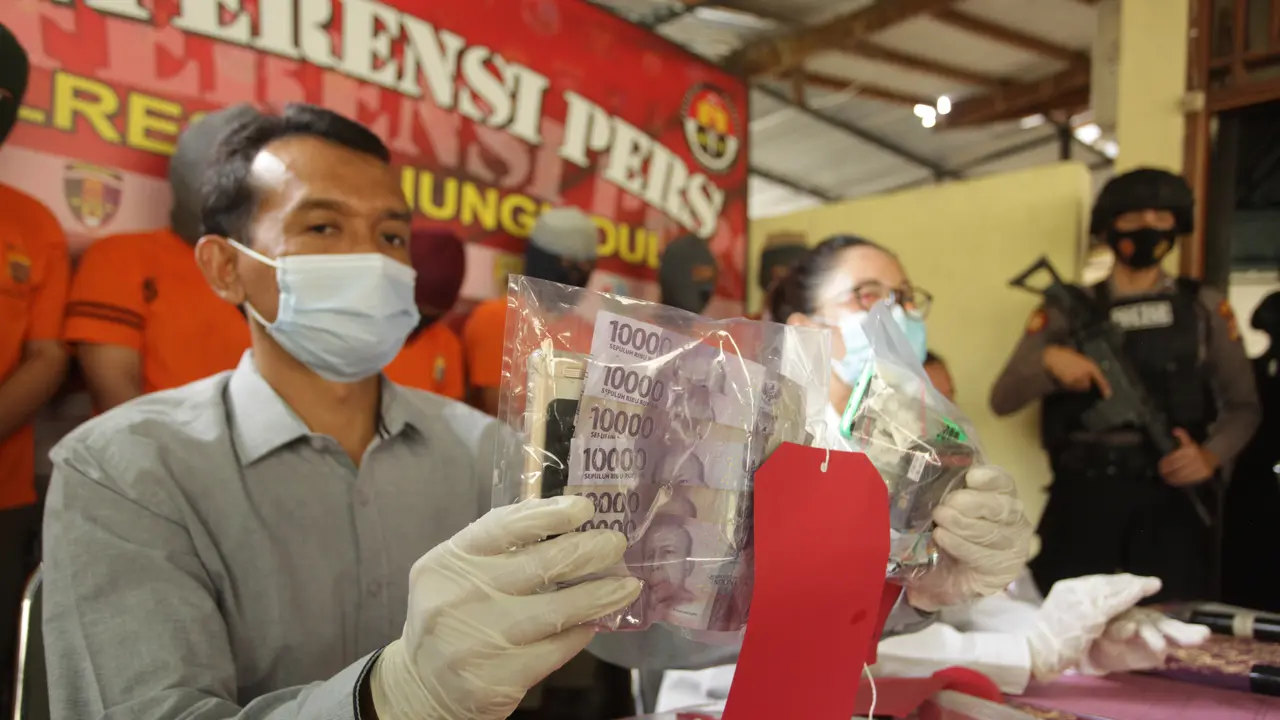 Polres Gunungkidul mengungkap 7 kasus narkoba di awal tahun 2021, sebagian besar adalah jenis pil sapi. (Foto: Liputan6.com/Hendro Ary Wibowo)