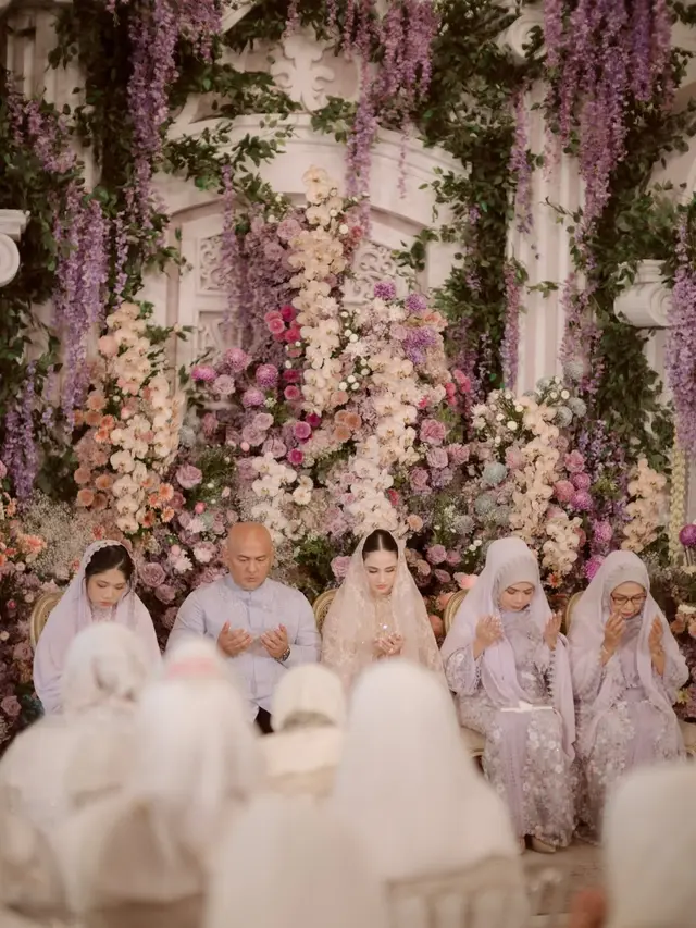 Dekorasi Pengajian dan Siraman Syifa Hadju (Foto: Instagram @syifahadju)