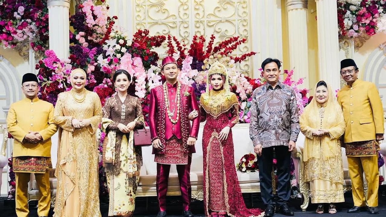 Resepsi Pernikahan Anak Mahfud MD