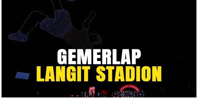 VIDEO: Pesta Cahaya di Langit Bandung! Momen Penutup Piala Presiden 2025 yang Bikin Merinding