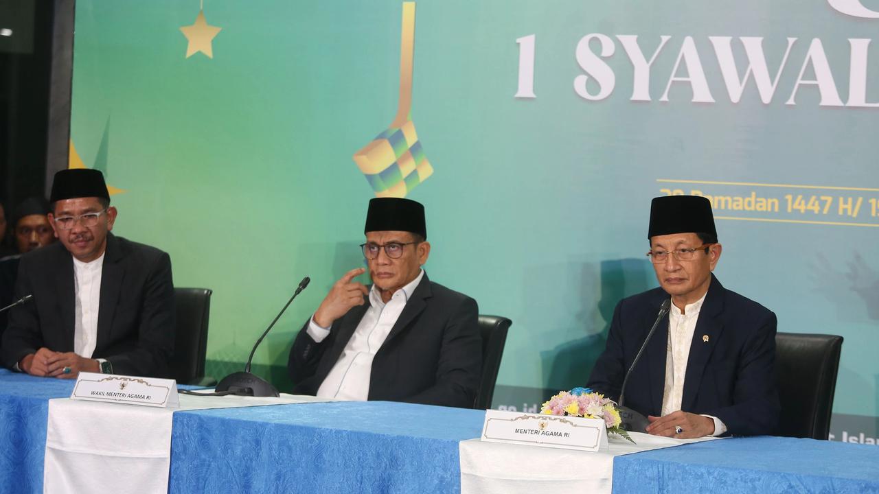FOTO: Pemerintah Tetapkan Idulfitri 2026 Jatuh pada 21 Maret