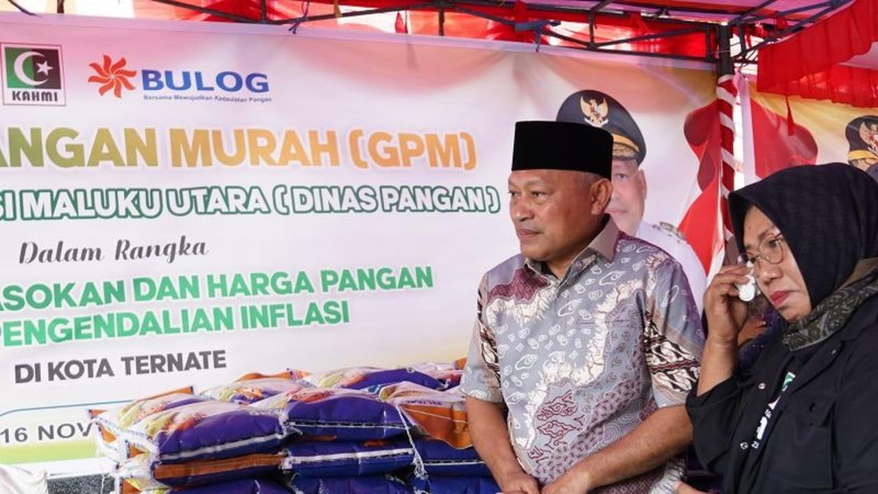 Kolaborasi Pemprov Malut dan KAHMI Gelar Gerakan Pangan Murah di Ternate, Tekan Harga Bahan Pokok