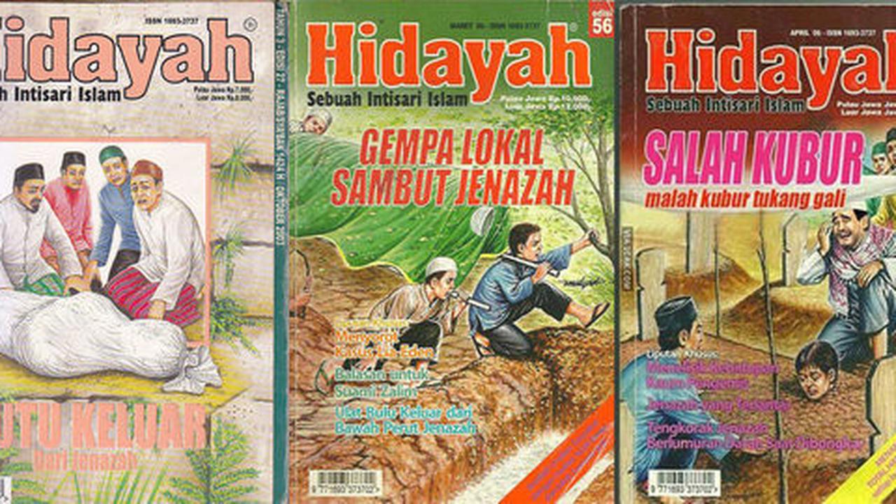 Ini sosok orang yang menggambar ilustrasi seram di majalah Hidayah