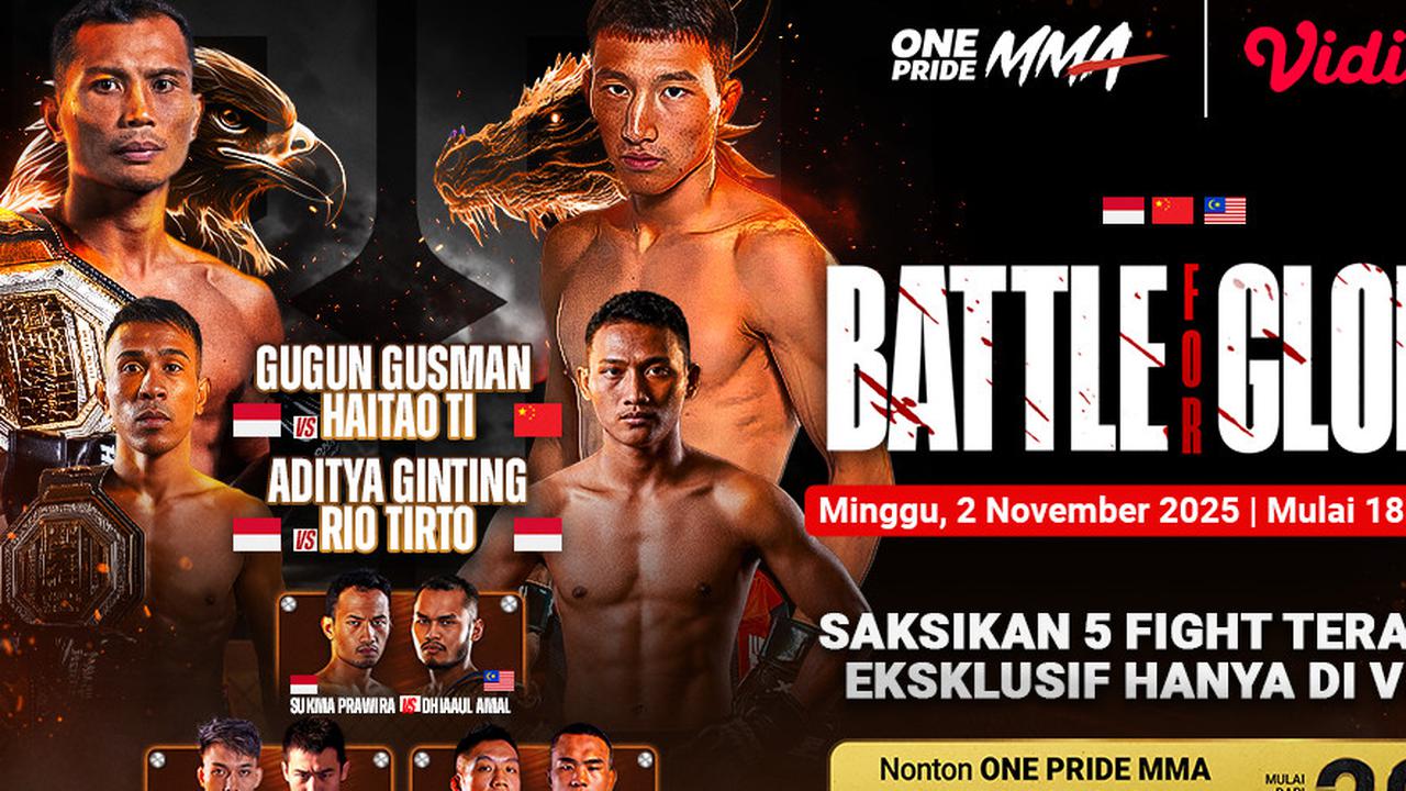Nonton One Pride MMA: Battle for Glory, Tayang di Vidio