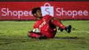 <p>Penjaga gawang&nbsp;Persik Kediri, Kurniawan Kartika Ajie, saat pertandingan pekan keempat BRI Liga 1 2023/2024 melawan Dewa United yang berlangsung di Stadion Indomilk Arena, Tangerang, Jumat (21/7/2023). (Bola.com/Ikhwan Yanuar)</p>