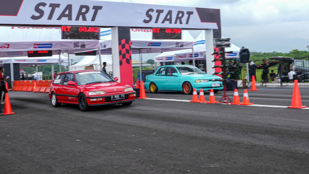 Pertamax Turbo Drag Fest 2025 Putaran III digelar di Tasikmalaya