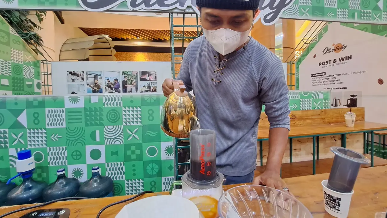 Kesempatan Menyeruput Kopi Racikan Barista Seharga Rp1 di Jelajah Kopi Indonesia