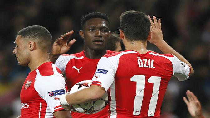 Babak I Welbeck Dan Alexis Bawa Arsenal Ungguli Galatasaray Bola Liputan6 Com