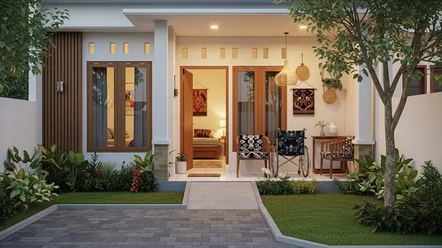 10 Model Rumah Lansia Tanpa Tangga yang Aman dan Nyaman Ditempati