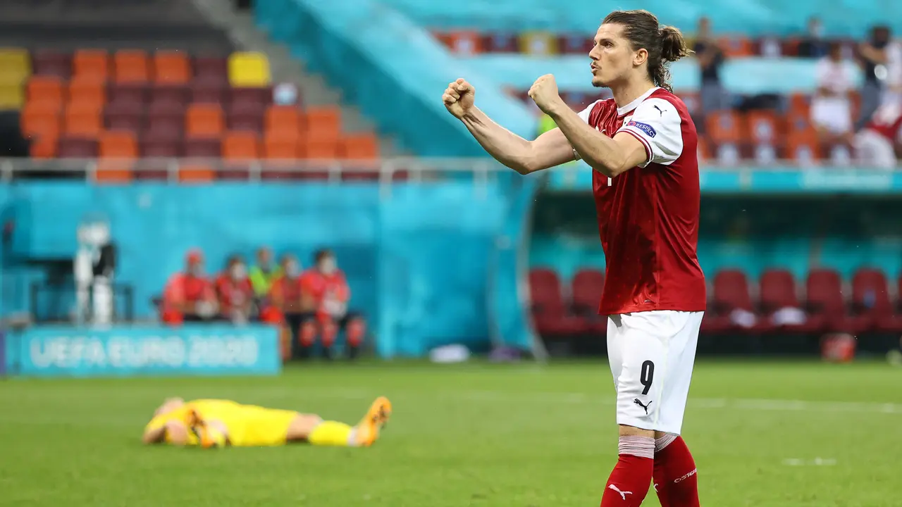 Gelandang Timnas Austria, Marcel Sabitzer.