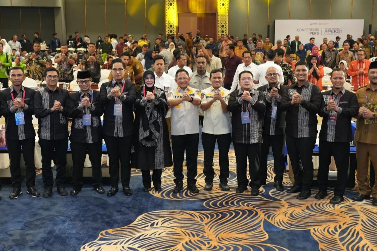 Mendagri Tito Karnavian keynote speaker dalam Rapat Kerja Komisariat Wilayah (Komwil) I Asosiasi Pemerintah Kota Seluruh Indonesia (APEKSI) di Kota Banda Aceh