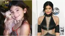 Kylie Jenner. Bintang serial televisi ‘Keeping Up With The Kardashians’ ini tampaknya merupakan pencinta binatang peliharaan terutama anjing. (via instagram/@kyliejenner – Bintang/EPA)