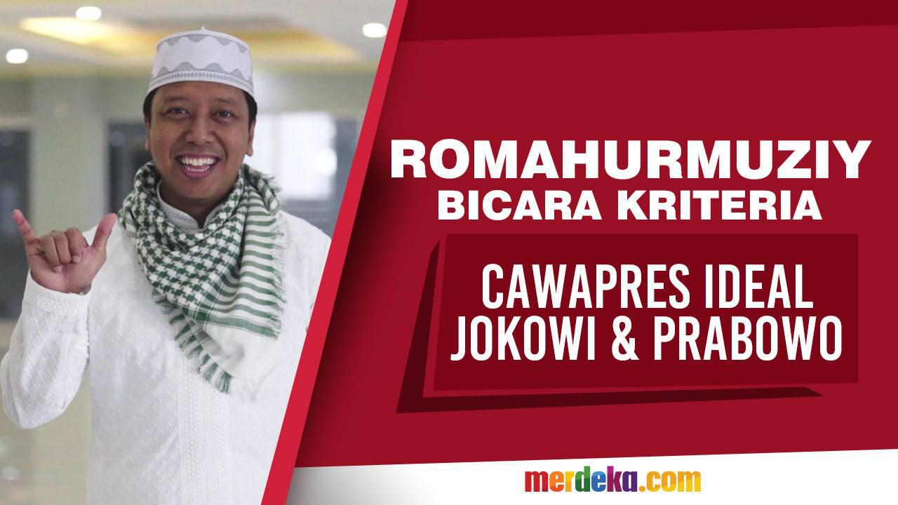Ketum PPP bicara kriteria cawapres Jokowi dan Prabowo