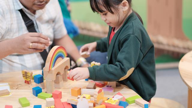Wisata edukasi Shimajiro Playpark di ICEFEST 2019. (dok. ICEFEST 2019/Adhita Diansyavira)