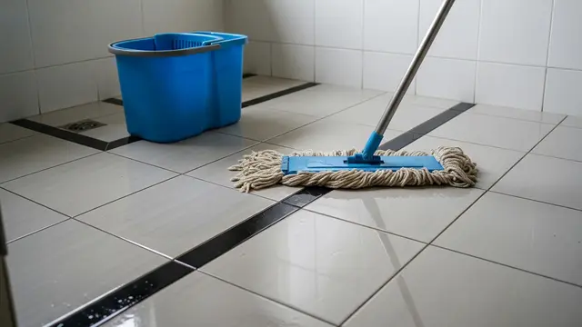 Pel Lantai dengan Larutan yang Tepat