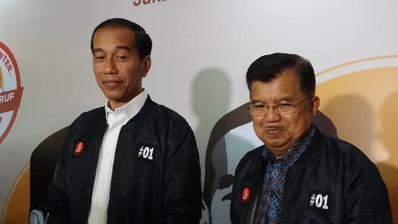 Jokowi dan Jusuf Kalla. (Foto: Merdeka.com)