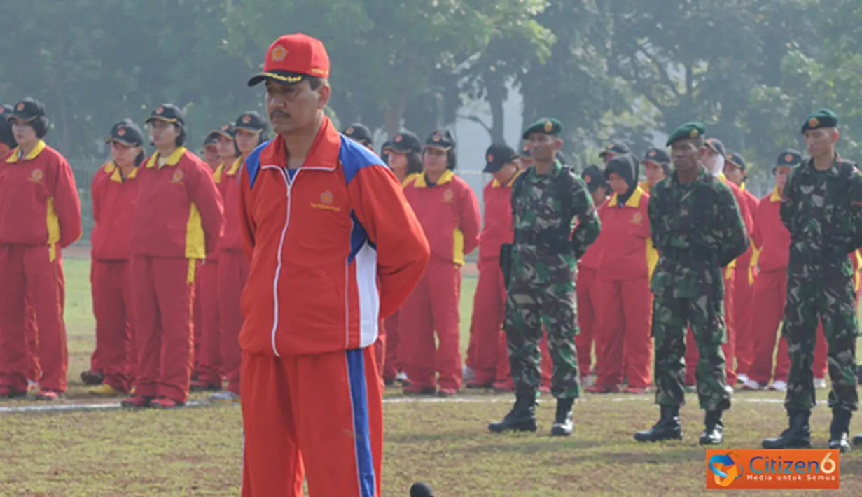 Citizen6, Jakarta: Pertandingan olahraga tersebut diikuti oleh peserta dari Kemhan, Mabes TNI, TNI AD, TNI AL, dan TNI AU. (Pengirim: Badarudin Bakri).