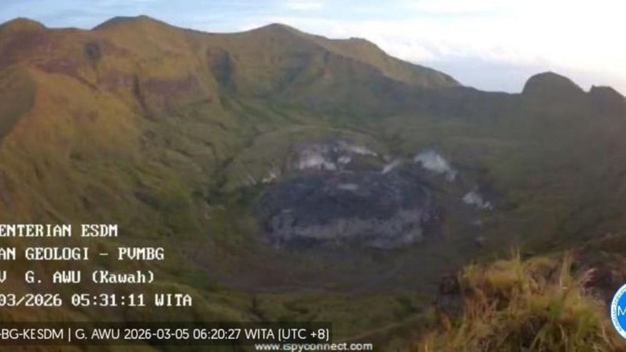 ESDM Ungkap Dominasi Gempa Vulkanik Dangkal pada Aktivitas Gunung Awu Sangihe