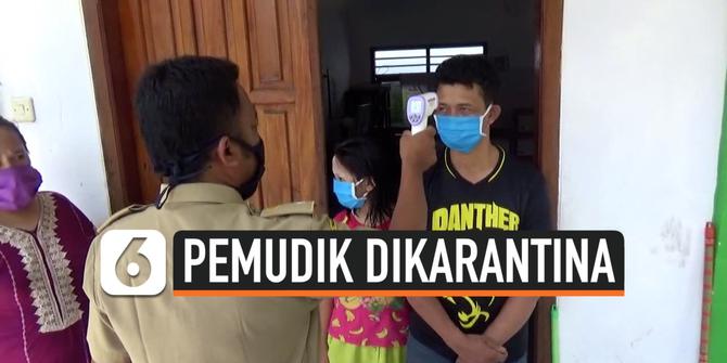 VIDEO: Nekat Pulang Kampung Ratusan Pemudik Dikarantina