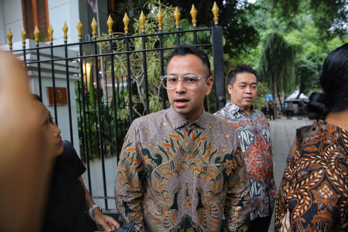 Raffi Ahmad kunjungi kediaman Prabowo