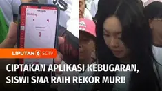 Seorang siswi sekolah menengah menggagas sebuah aplikasi kebugaran yang diharapkan bisa meningkatkan gaya hidup sehat. Atas prestasinya Irene Tanihaha meraih rekor Museum Rekor Indonesia atau MURI sebagai perempuan termuda penggagas aplikasi kesehata...