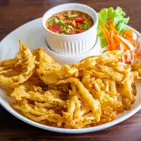 Ilustrasi pepaya goreng kriuk./Copyright shutterstock.com/g/maposee