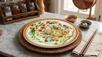 Resep Telur Dadar Daun Jeruk dan Cabai, Gurih, Harum, dan Pedas