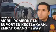 Mobil Rombongan Suporter PSS Sleman Kecelakaan, Empat Orang Tewas