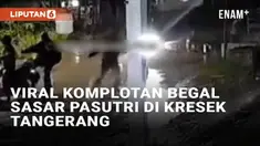 Aksi begal kembali terjadi, kali ini sepasang suami istri menjadi korban. Insiden terjadi pada Rabu (8/1/2025) dini hari di Kresek, Tangerang. Pelaku berjumlah lima orang memepet pasutri yang juga bermotor hingga jatuh.