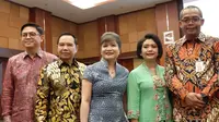 Para pengusaha yang hadir dalam pelantikan Dirjen Pajak Suryo Utomo pada Jumat (1/11/2019) di Kementerian Keuangan.
