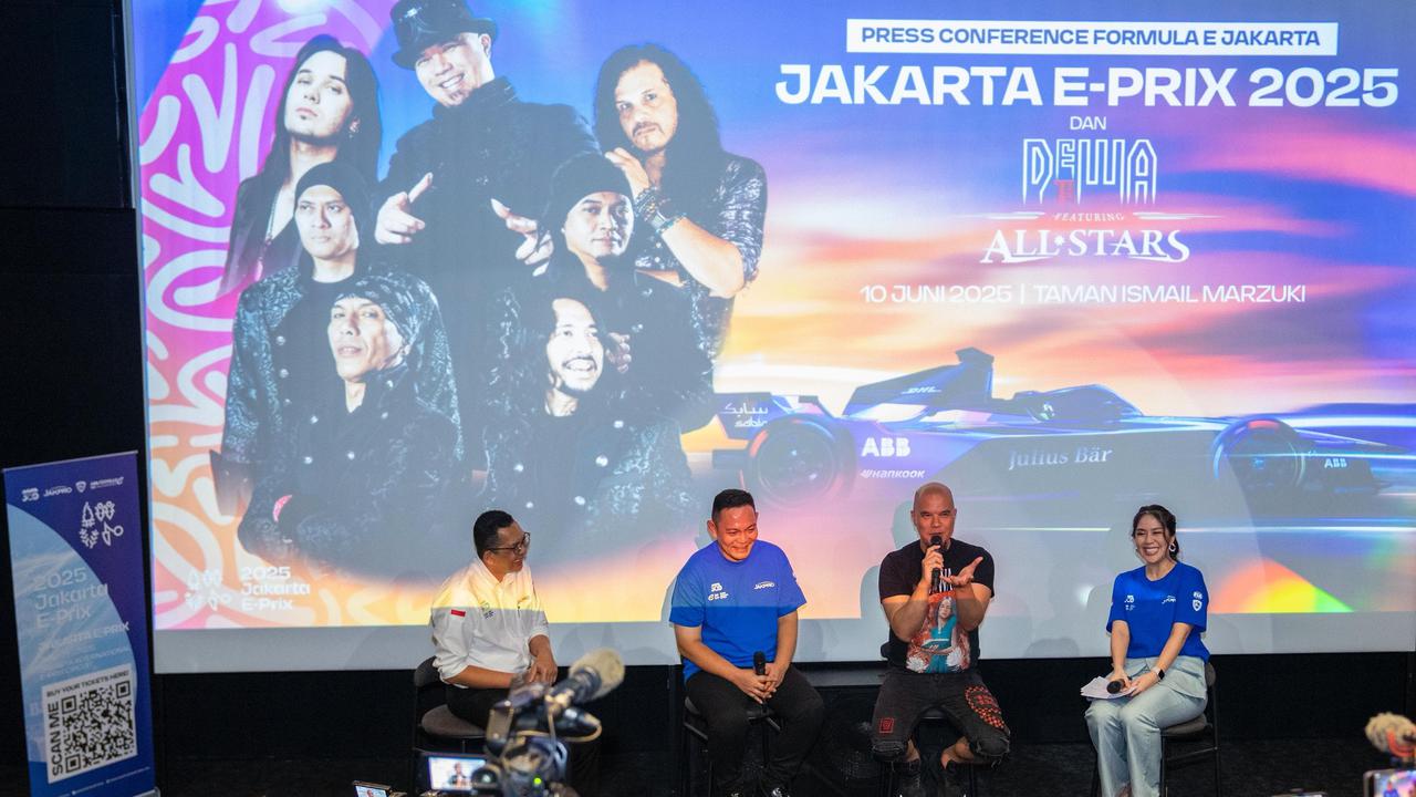 Formula E Jakarta E-Prix 2025 Siap Digelar 21 Juni, Dewa 19 Featuring All Stars jadi Bintang Tamu