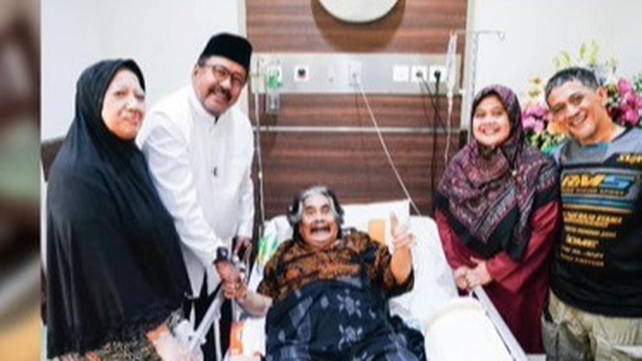 Girangnya Jaja Miharja Ditengok Wagub Jakarta di Rumah Sakit, Bang Doel Sampai Cium Tangan