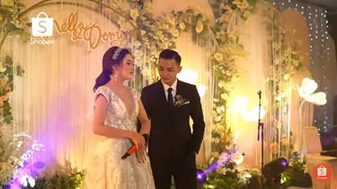 14 Potret Pernikahan Nella Kharisma Dan Dory Harsa News Entertainment Fimela Com