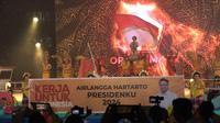 Rangkaian kegiatan perayaan HUT ke-62 Ormas MKGR di Makassar (Liputan6.com/Fauzan)