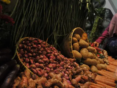 Suasana pameran agribisnis terbesar di Indonesia Agrinex Expo dibuka di Jakarta Convention Center (JCC), Sabtu (21/3/2015). (Liputan6.com/Johan Tallo)