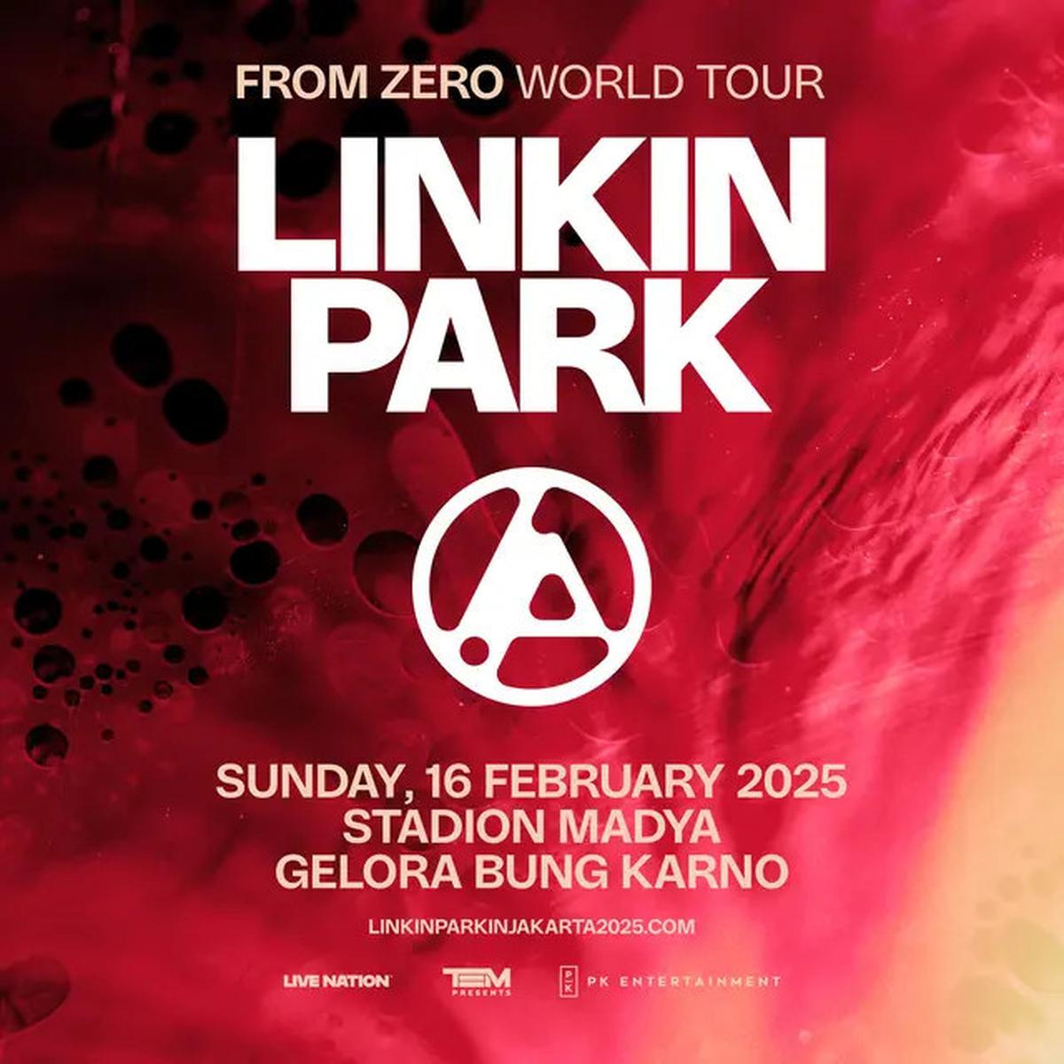 Harga dan Cara Beli Tiket Konser Linkin Park di Jakarta pada Sesi Terakhir, Harga Mulai Rp800.000