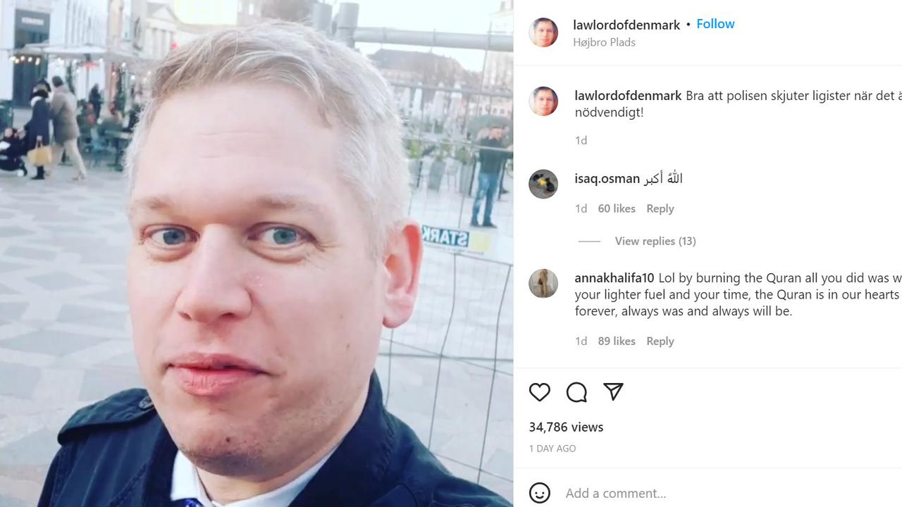 Rasmus Paludan, politisi Denmark yang bakar Al-Quran.