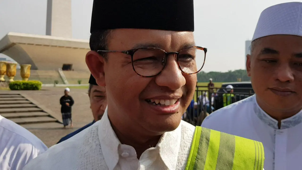 Hadiri Maulid Nabi di Monas, Anies Minta Doa Segera Dapat Pengganti Sandiaga