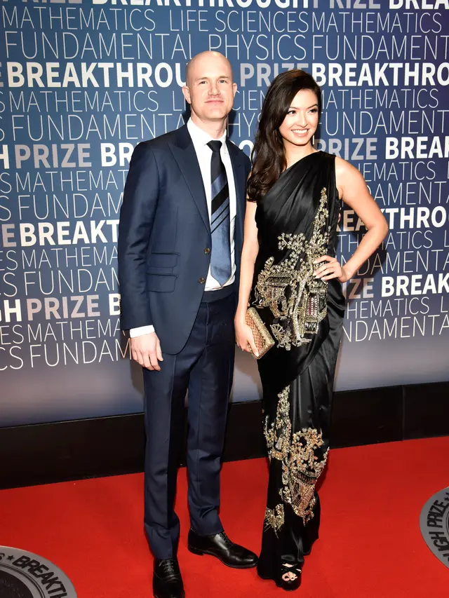 Brian Armstrong dan Raline Shah