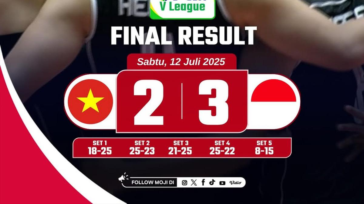 Penyebab Timnas Voli Indonesia Gagal Menang Telak Lawan Vietnam di SEA V League 2025