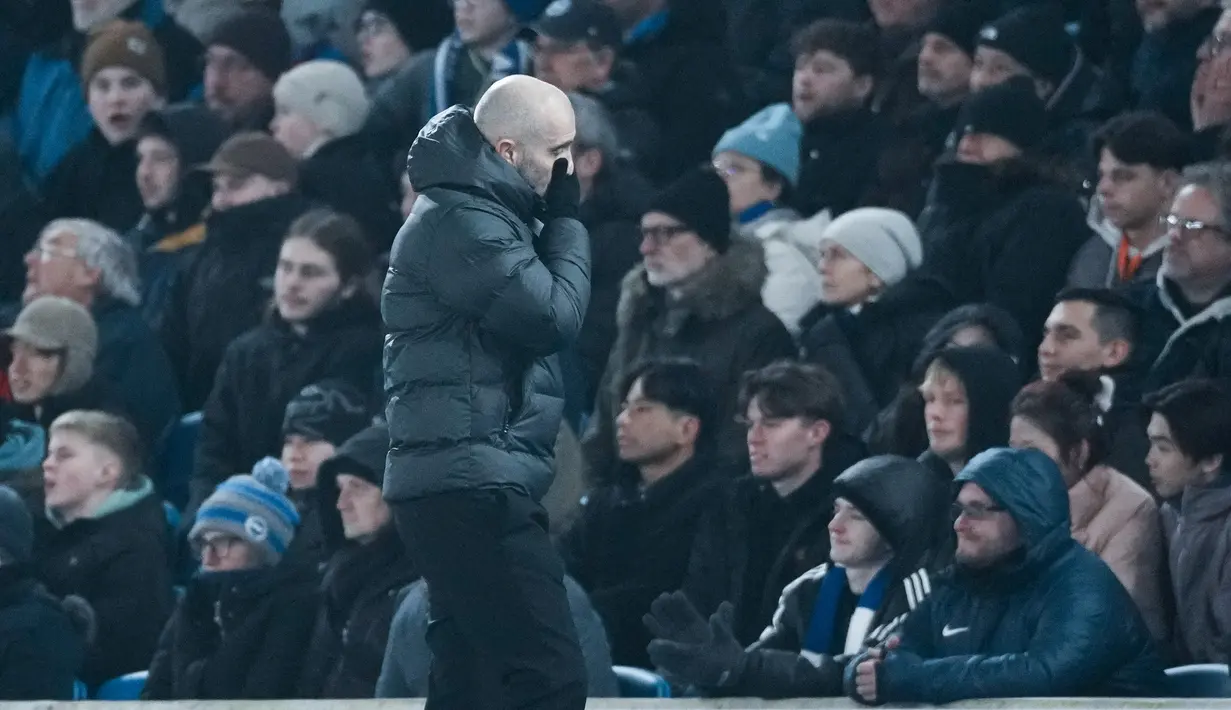 Kekalahan ini membuat Chelsea tetap tertahan di posisi keempat klasemen dengan 43 poin, sementara Brighton naik ke peringkat kedelapan dengan 37 poin. (AP Photo/Dave Shopland)