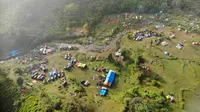 Rancacangkuang di Bandung jadi tempat camping yang ramai dikunjungi wisatawan domestik  (dok.Rancacangkuang)