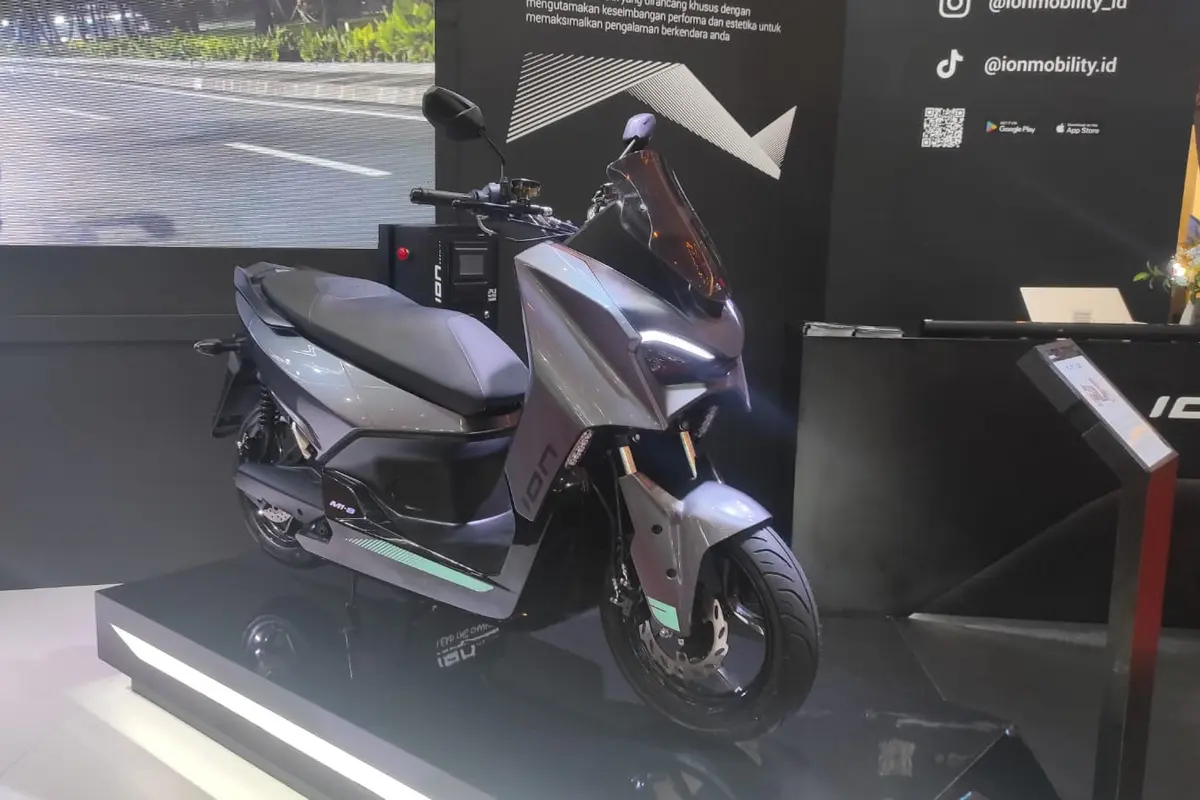Ion Mobilty M1-S, Motor Listrik asal Singapura (Arief A/Liputan6.com)