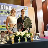 Luna Maya dan Eugenie Bouchard akan berduel tenis di Jakarta