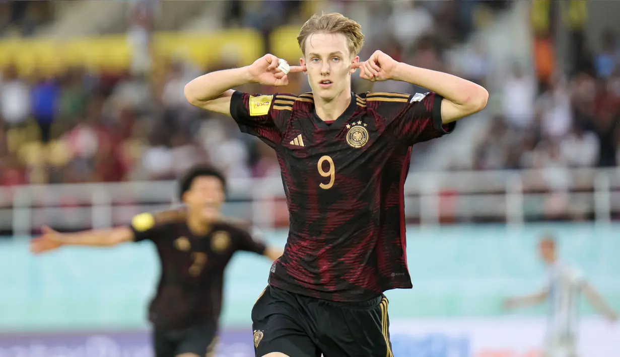 <p>Timnas Jerman berhasil unggul melalui brace Paris Brunner dan gol Max Moerstedt. (Doc.&nbsp;LOC&nbsp;WCU17/NFL)</p>