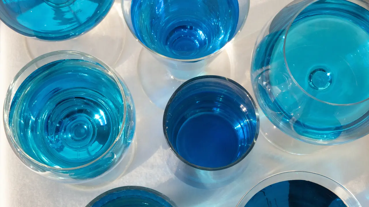 urine biru