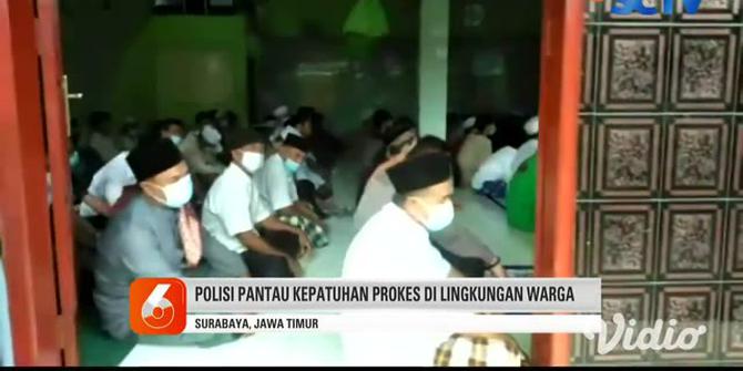 VIDEO: Kapolsek Gubeng Terima Respons Berbeda tentang Prokes Saat di Masjid Ibrohim