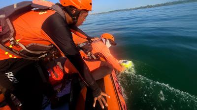 WN Inggris Hilang Terseret Arus di Pantai Tembles